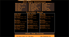 Desktop Screenshot of eagleinvitational.webstarts.com