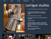 Tablet Screenshot of lartiguestudios.webstarts.com