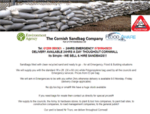 Tablet Screenshot of cornwallsandbags.webstarts.com