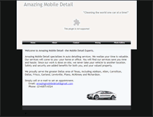 Tablet Screenshot of amazingmobiledetail.webstarts.com