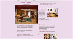 Desktop Screenshot of cleankeepers.webstarts.com