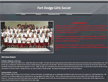 Tablet Screenshot of fdgirlssoccer.webstarts.com