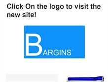 Tablet Screenshot of barginsbarginsbargins.webstarts.com