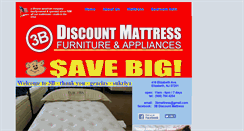 Desktop Screenshot of 3bdiscountmattress.webstarts.com