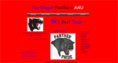 Desktop Screenshot of northwestpanthersaau.webstarts.com