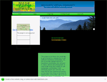 Tablet Screenshot of newearthcommunity.webstarts.com