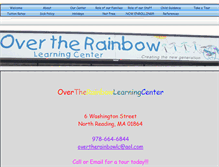 Tablet Screenshot of overtherainbowlearningcenter.webstarts.com