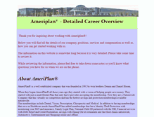 Tablet Screenshot of apcareeroverview.webstarts.com