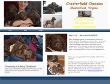 Tablet Screenshot of chesterfieldchessies.webstarts.com