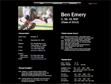 Tablet Screenshot of benemery.webstarts.com