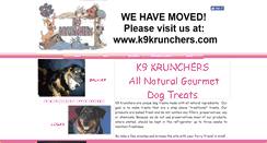 Desktop Screenshot of k9krunchers.webstarts.com