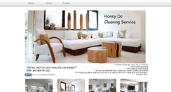 Desktop Screenshot of honeydocleaningservice.webstarts.com