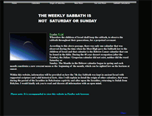 Tablet Screenshot of lunarsabbath.webstarts.com