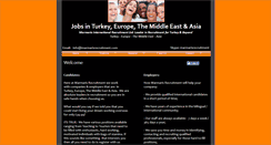 Desktop Screenshot of marmarisrecruitment.webstarts.com