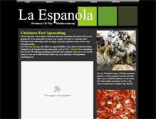 Tablet Screenshot of laespanola.webstarts.com