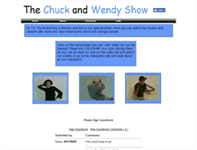 Tablet Screenshot of chuckandwendy.webstarts.com