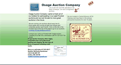 Desktop Screenshot of osageauctioncompany.webstarts.com