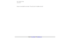 Desktop Screenshot of mrsgoing.webstarts.com