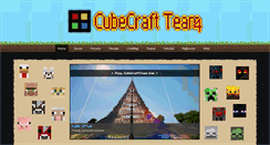 Desktop Screenshot of cubecraft.webstarts.com