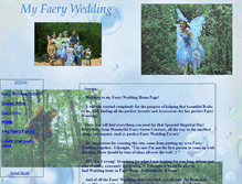 Tablet Screenshot of myfaerywedding.webstarts.com