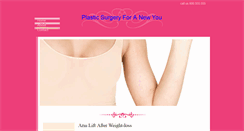 Desktop Screenshot of plasticsurgerytodayforyou.webstarts.com