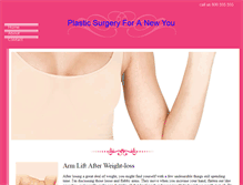 Tablet Screenshot of plasticsurgerytodayforyou.webstarts.com