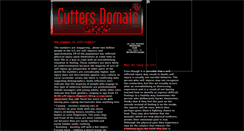 Desktop Screenshot of cutters-domain.webstarts.com