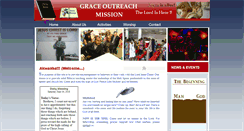 Desktop Screenshot of graceoutreach.webstarts.com