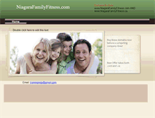Tablet Screenshot of niagarafamilyfitness.webstarts.com