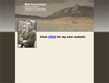 Tablet Screenshot of koschmann.webstarts.com