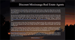 Desktop Screenshot of mississaugarealestateagents.webstarts.com