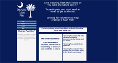 Desktop Screenshot of palmettoflashmob.webstarts.com