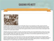 Tablet Screenshot of caspane.webstarts.com