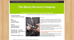 Desktop Screenshot of moneyrecoverycompany.webstarts.com