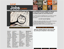 Tablet Screenshot of localjobslocator.webstarts.com
