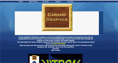 Desktop Screenshot of caranographics.webstarts.com