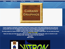 Tablet Screenshot of caranographics.webstarts.com