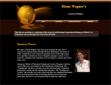 Tablet Screenshot of dianawagner.webstarts.com