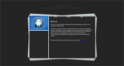 Desktop Screenshot of andro1d.webstarts.com