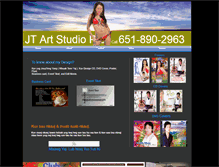 Tablet Screenshot of jtartstudiopro.webstarts.com