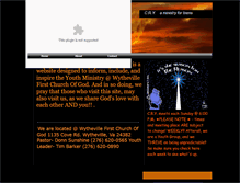 Tablet Screenshot of cryministry.webstarts.com