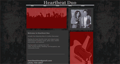 Desktop Screenshot of heartbeatduo.webstarts.com