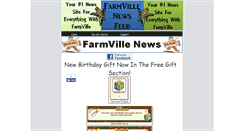 Desktop Screenshot of farmvillenewsfeed.webstarts.com