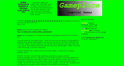 Desktop Screenshot of gameplace.webstarts.com