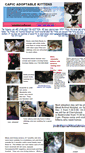 Mobile Screenshot of capicadoptions.webstarts.com