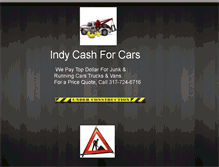Tablet Screenshot of indycashforcars.webstarts.com
