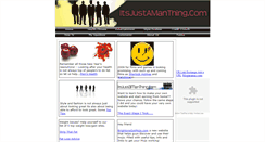 Desktop Screenshot of itsjustamanthing.webstarts.com