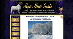 Desktop Screenshot of myersboers.webstarts.com