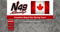 Desktop Screenshot of n49racing.webstarts.com