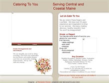 Tablet Screenshot of cateringtoyou.webstarts.com